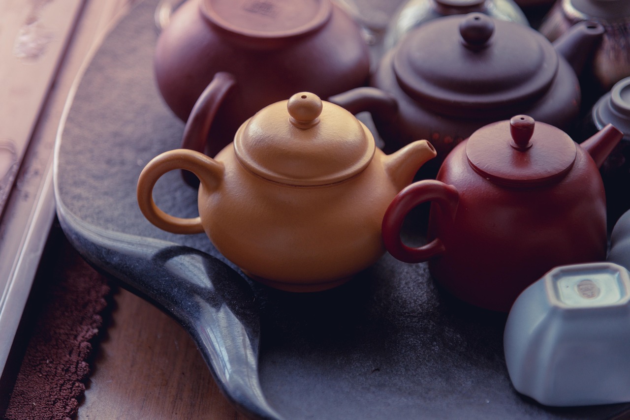 Stoneware teapots